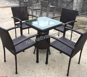 Tại sao bàn ghế mây nhựa lại được ưa chuộng?