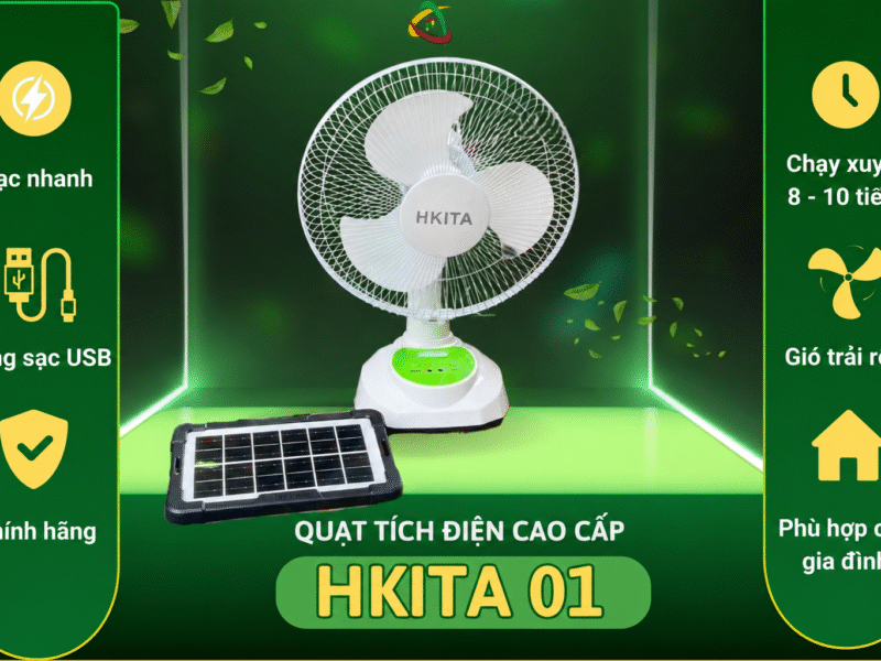 Quạt Tích Điện HKITA 01