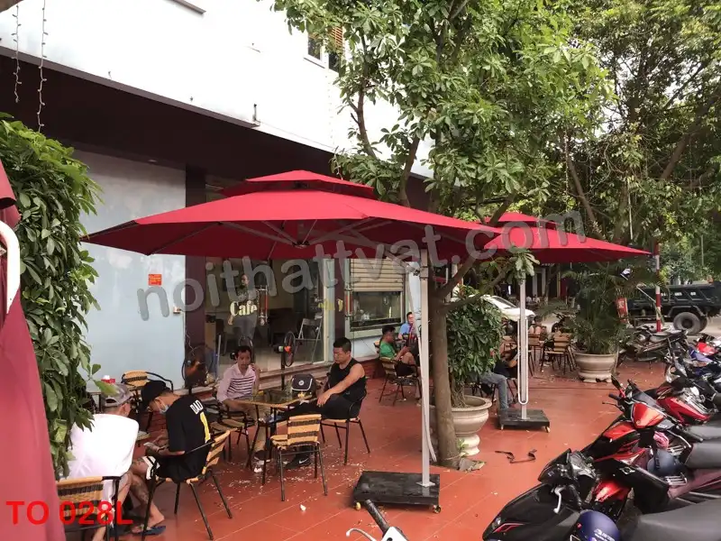 Ô quán cafe lệch tâm tròn 3m2 TO 028 6 nan