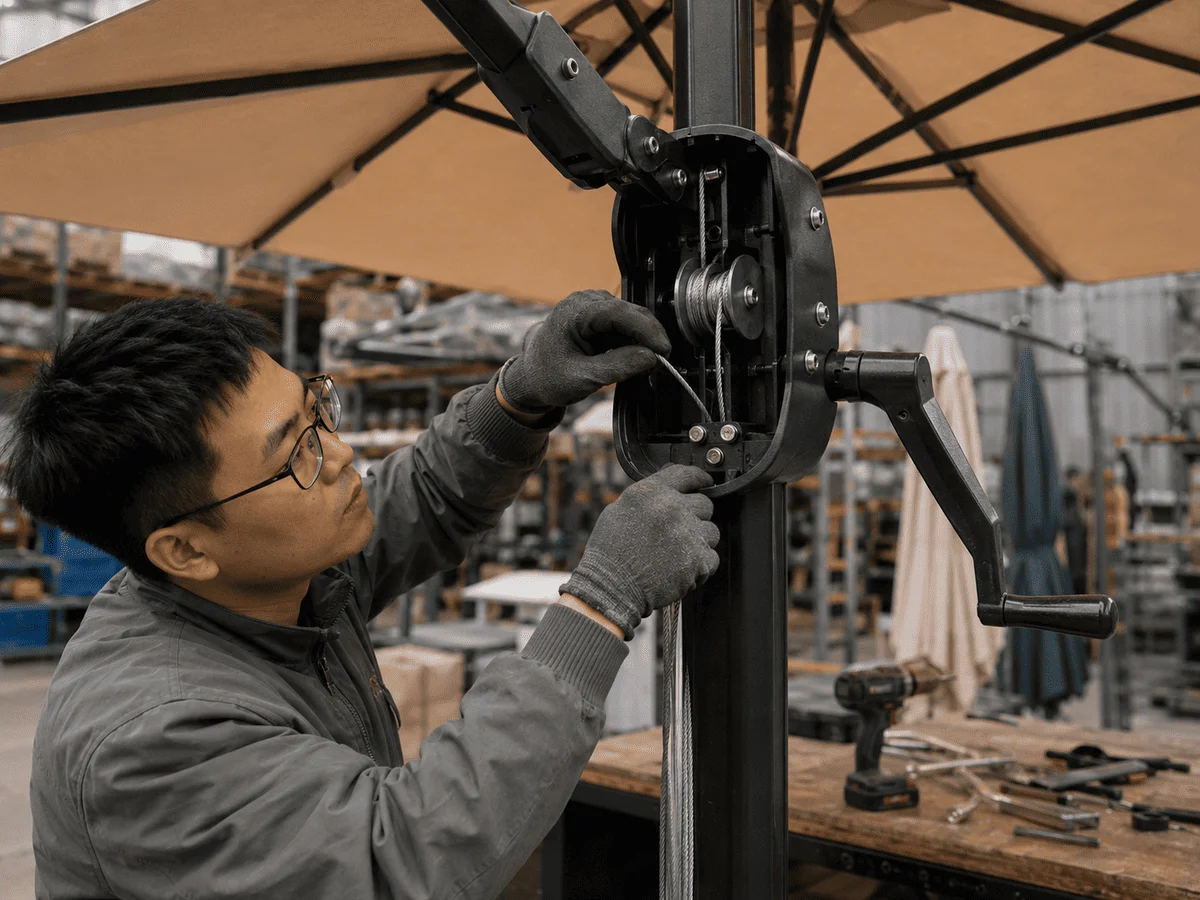 Nội thất T&T cung cấp dịch vụ sửa ô dù Hà Nội giá rẻ, có bảo hành sửa chữa ô dù tại Hà Nội