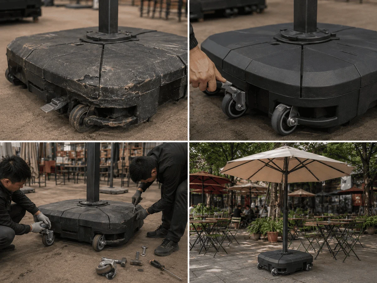Nội thất T&T cung cấp dịch vụ sửa ô dù Hà Nội giá rẻ, có bảo hành sửa ô dù Hà Nội
